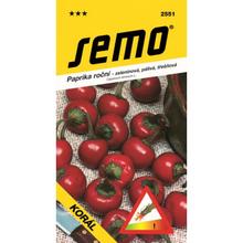 Semená papriky Korál čereš ostrá 0,6g od SEMO.