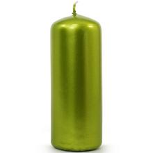 Zelený valec sviečka 130 metrov