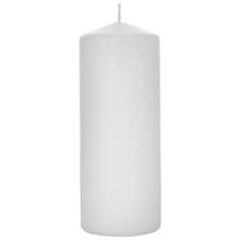 Biely hladký sviečka valec 60x150