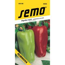 Semená papriky Rubinova 0,5g od SEMO.
