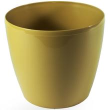 Kvetináč Magnolia Capučíno v žltej farbe.