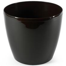 Kvetináč Magnolia Mokka v tmavej farbe.