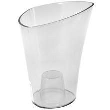 Transparentný obal na orchideu s rozmermi 14,6 cm x 20 cm.