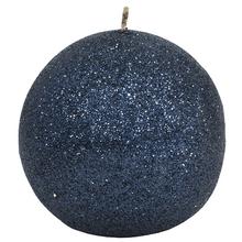 Sivá guľa sviečka IRIS 80