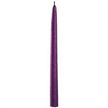 Fialová kónická sviečka DRAPANA ŠPIC 25