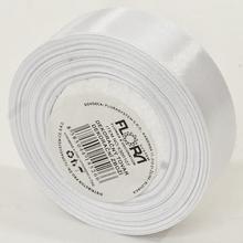 Biela saténová stuha 20mm/15m