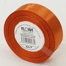 Satenová stuha v medenej farbe, šírka 20 mm, dĺžka 15 m.