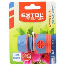 Rýchlospojka na hadicu plastová s STOP ventilom, 1/2