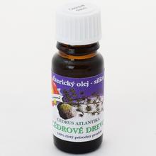 Cédrové drevo - éterický olej v malej fľaši