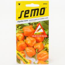 Semená papriky ročnej Habanero Orange od SEMO.