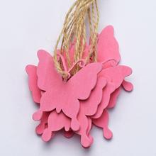 Ružové motýliky na aranžovanie, balenie 20 kusov.