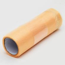 Organza rolka v lososovej farbe, 16 cm x 6 m.