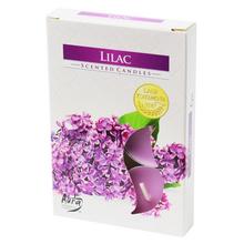 Sviečky s vôňou orgovánu v balení po 6 kusoch.