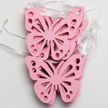 Ružové motýle z EVA materiálu na zavesenie.