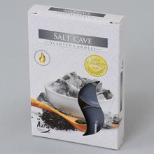 Sviečky s vôňou soľnej jaskyne.