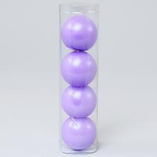 Sviečky guľa 45 v tube, metalická fialová