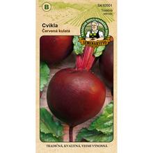 Semená červenej kulatej cvikly.