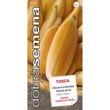 Obal semien cibule jarnej žltej Tosca.