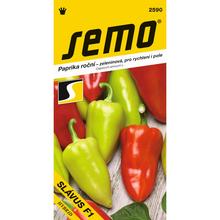 Semená papriky ročnej SLÁVUS F1 od SEMO.