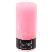 Ružová sviečka Rustic Classic