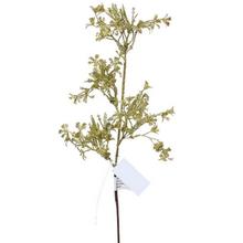 Zlatý konár s umelými kvetmi, 40 cm