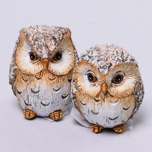 Sova dekorácia z polyresu, mix dizajnov.