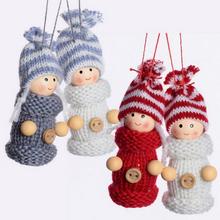 Vianočné ozdoby - anjelik v mixe farieb.