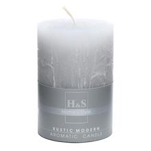 Sivá aromatická sviečka Rustic Modern.
