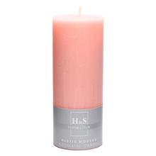 Ružová aromatická sviečka RUSTIC MODERN