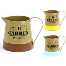 Obal na kvety z kovu v mixe farieb.