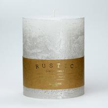 RUSTIKÁLNA METALICKÁ SVIEČKA 9x11,5 PERLA