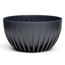 Misa MIRA ECO RECYCLED v antracitovej farbe s dizajnovým vzorom.