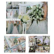 Darčeková taška na svadbu s glitrami.