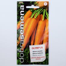 Obal semien mrkvy neskorej Olympus 3g s obrázkom mrkvy.