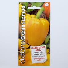 Semená papriky Quadrato d'Asti Giallo 0,4g