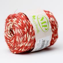 Červený ozdobný motúz Juta Bicolor