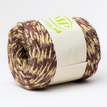 Hnedý bicolor motúz z juty v rolke.