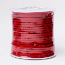 Červená kožená šnúrka 3mm x 45m