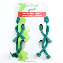 Záhradné klipy v tvare žabky, sada 2 kusy.