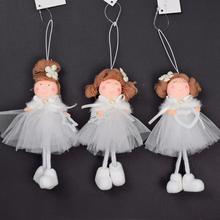 Bábika záves biela mix 3, 15 cm