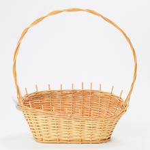 Kôš darčekový z prútia s uchom.