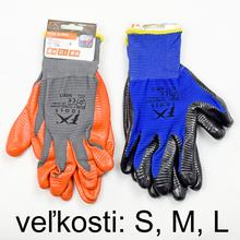 Pracovné rukavice 2ASS CLR CK9900550 v rôznych farbách.