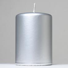 Strieborná vianočná sviečka OPAL VAL.7x10