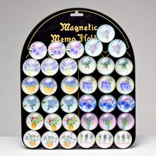 Magnetky s levanduľou v mixe, 36 kusov.