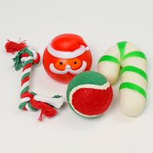 Hračky pre psa vianočné, sada 4 kusy.