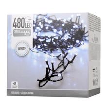 LED svetielka s 480 diódami, studená biela farba, vonkajšie a vnútorné použitie.