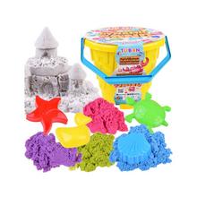 Súprava MAGICkÝ piesok s vedierkom a formičkami.