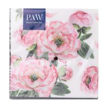 Vzorované servítky Charming Blossom s kvetinovým motívom.