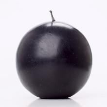 Čierna guľa hladká 60