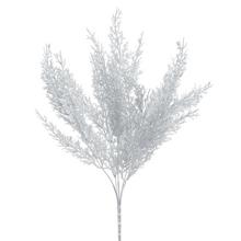 Zápich tuja v striebornej farbe s výškou 42 cm.